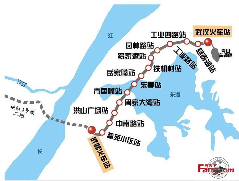 2020武汉地铁网解读十大超级地铁换乘站一半在汉口